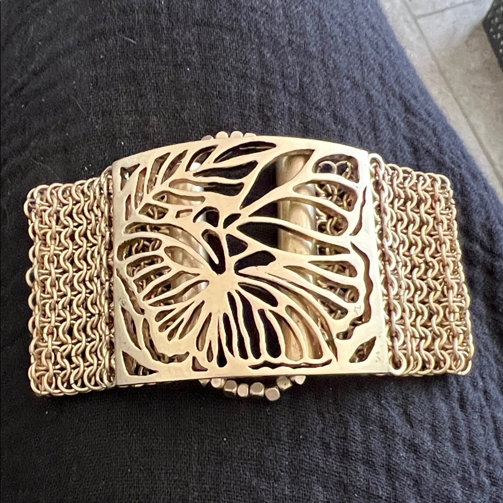 Kenneth Cole Reaction Gold Butterfly Bracelet